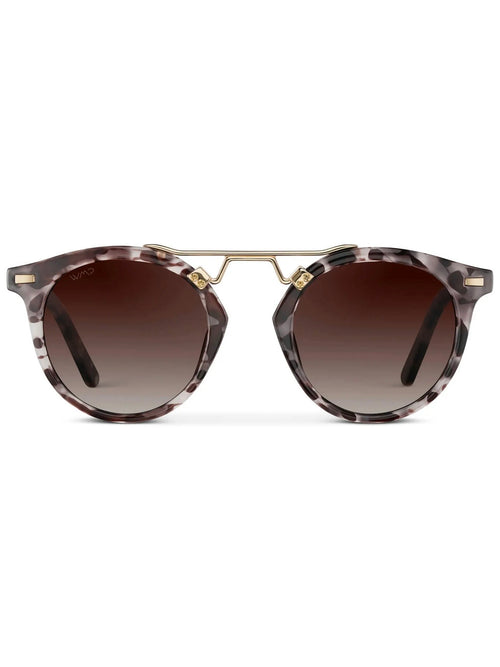 Skyler Sunnies in Beige Tortoise & Brown
