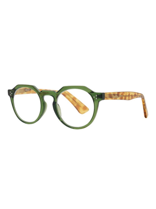 Parker Readers in Green & Tortoise