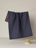Midnight Stripe Luxe Kitchen Towel