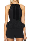 Prim Top in Black