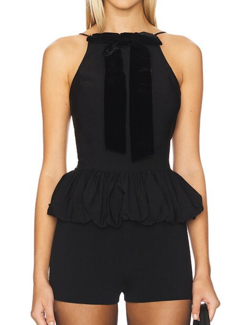 Prim Top in Black
