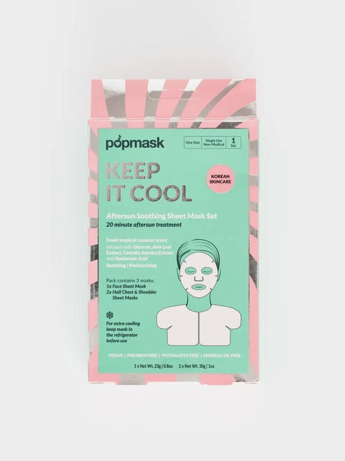 Keep It Cool Aftersun Sheet Mask Set