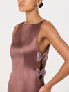 Kinsey Mini Dress in Mauve