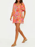 Ellery Romper in Passion Fruit