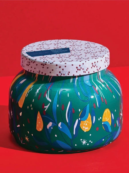 Volcano Holiday Pattern Play Signature Jar 19oz