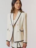 Jackie Approved Blazer in Cream