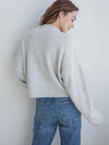 Piper Cardigan in Light Grey