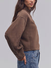 Celeste Quarter Zip in Teak