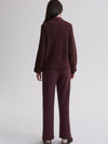 Tessa Knit Jacket in Deep Mahogany