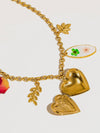 Lantana Locket Charm Necklace