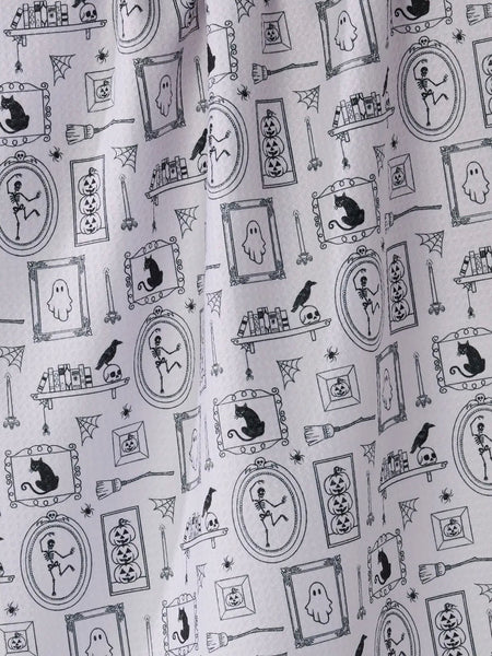 Haunted Gallery Tea Towel