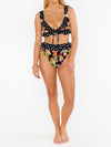 Island Ruffle Bottom in Tropical Sangria Multi