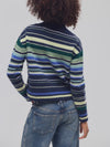 Trading Up Stripe Polo in Navy Combo