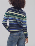 Trading Up Stripe Polo in Navy Combo