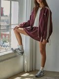 Full Port Skirt in Wine