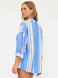 Cassidy Top in Harbor Stripe