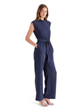 Silvette Jumpsuit in Maritime Blue