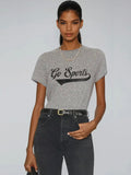 Go Sports Tee in Grey