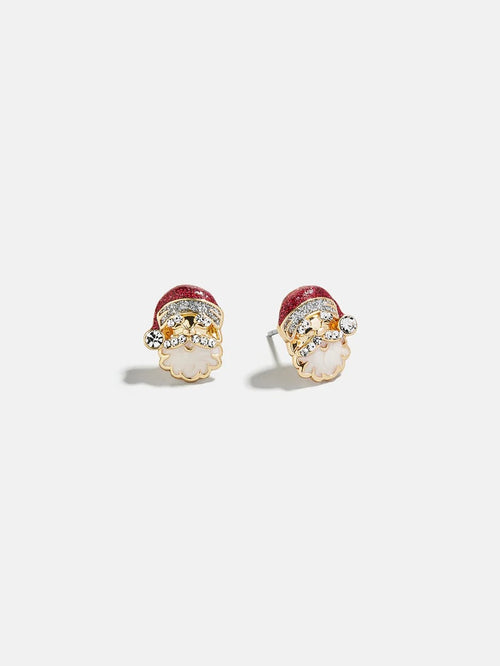 Spruced Up Santa Earring Set