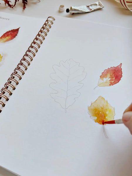 Autumn Watercolor Workbook
