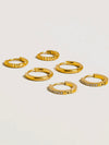 Claude Hoops Earring Set