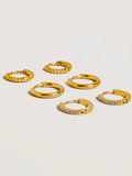 Claude Hoops Earring Set