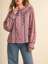 Such A Steph Blouse in Orchid Floral