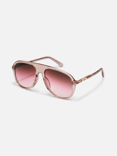Chart Topper Sunnies in Doe & Rouge Glow