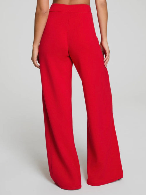 AirEssentials Wide Leg Track Pant in Spanx Red