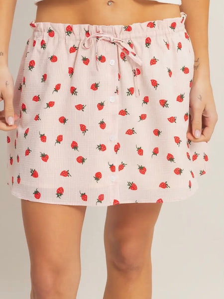 Alba Skirt in Matcha