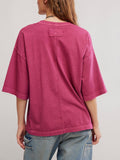 WTF Perfect Oversized Tee in Glass Roses
