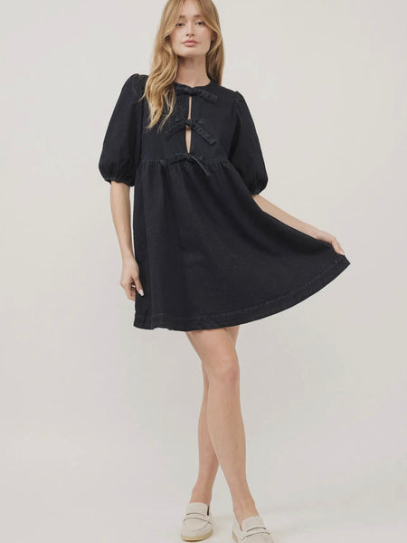 San Clemente Dress in Black