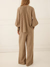 Garden Gate Beach Pant in Gingham