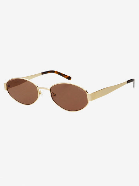 Soho Sunglasses in Gold Brown