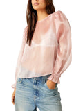 Freya Frost Top in Pale Pink