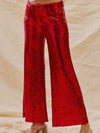 A Sprinkle of Sparkle Pant in Red