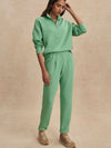 The Rolled Cuff Pant 25 in Green Spruce