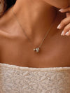 Enora CZ Bead Necklace