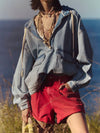 Danni Short in Hot Rod Red