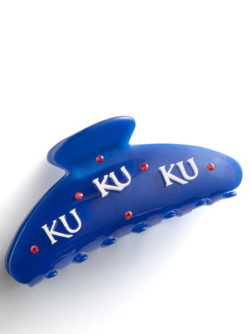 University of Kansas Hair Clip