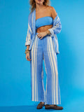 Cassidy Top in Harbor Stripe