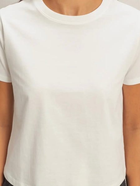 Crews Control Tee in Off White