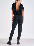 Take The Leap Jumpsuit in Black