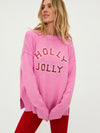 Callie Sweater in Gumdrop Pink