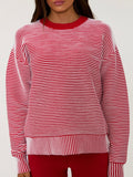 Occulus Sweater in Peppermint Two Tone
