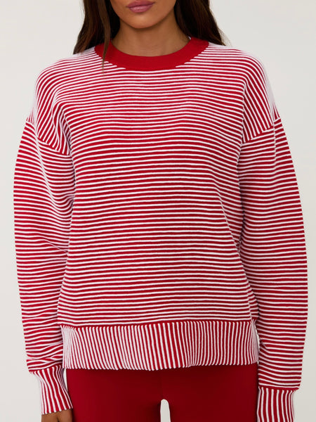 Occulus Sweater in Peppermint Two Tone