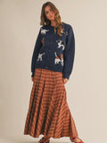 In the Doghouse Cardigan in Navy