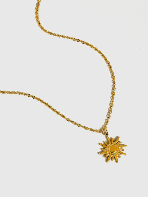 Costa Gold Sun Necklace