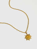 Costa Gold Sun Necklace