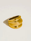 Daelen Dome Ring in Gold